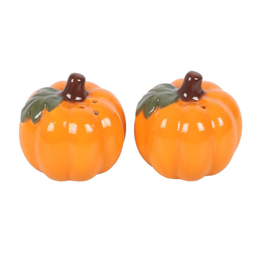 PUMPKIN SALT AND PEPPER SHAKERS