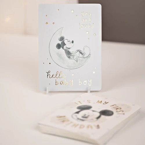 DISNEY MICKEY - MILESTONE CARDS BLUE