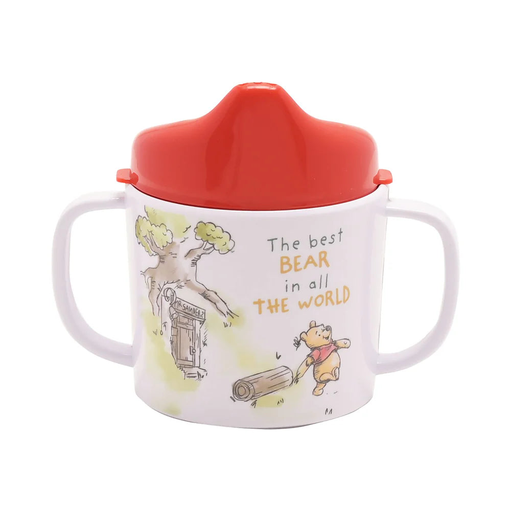 DISNEY WINNIE THE POOH MELAMINE 4 PIECE DINNER SET