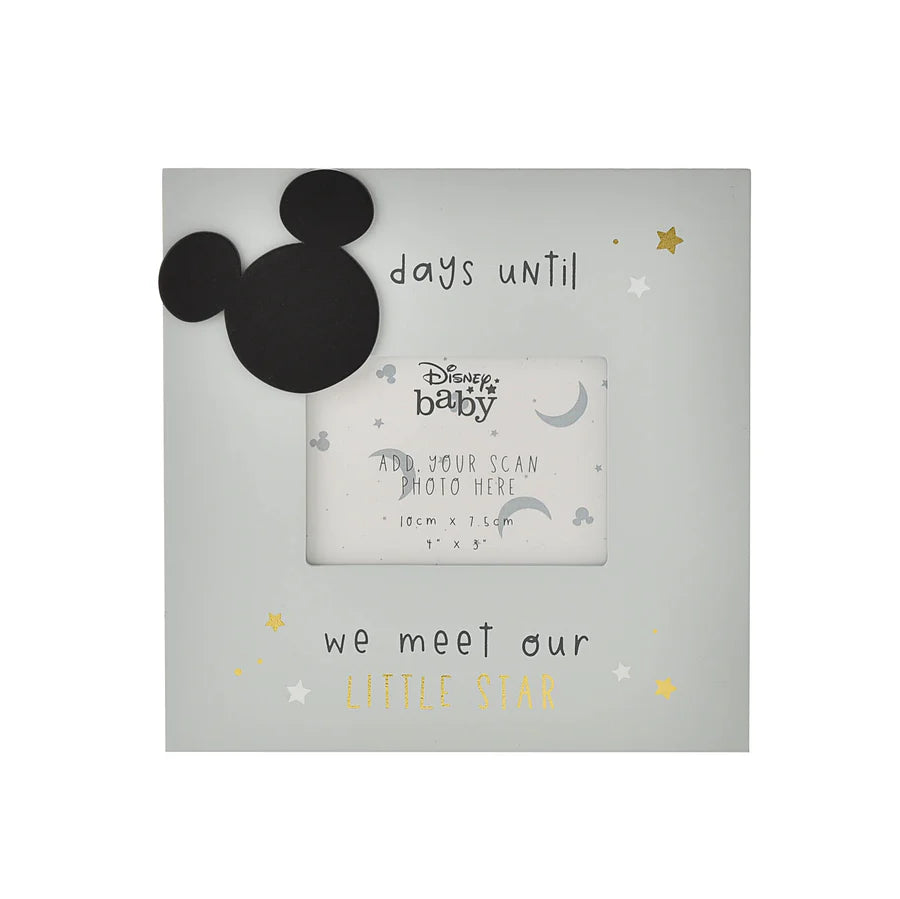 DISNEY MICKEY SCAN FRAME WITH COUNTDOWN BLUE