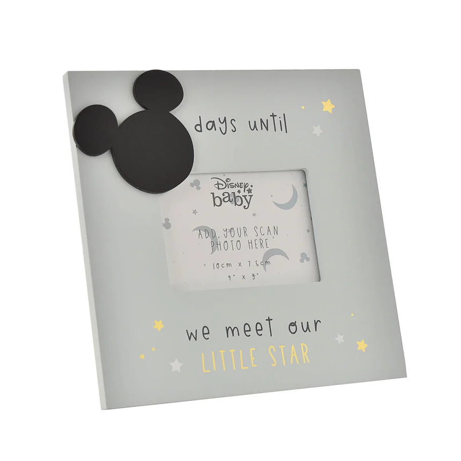 DISNEY MICKEY SCAN FRAME WITH COUNTDOWN BLUE