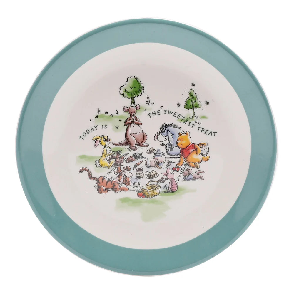 DISNEY WINNIE THE POOH CERAMIC DINNERWARE SET