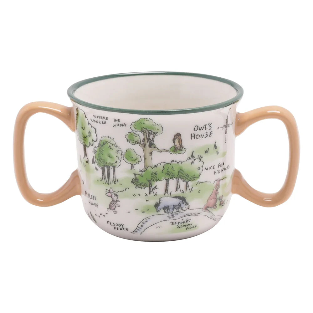 DISNEY WINNIE THE POOH DOUBLE HANDLED MUG