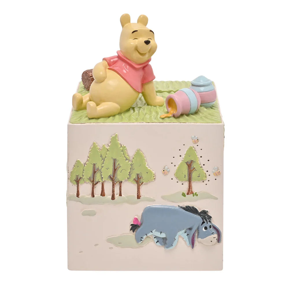 DISNEY WINNIE THE POOH & FRIENDS RESIN MONEY BOX