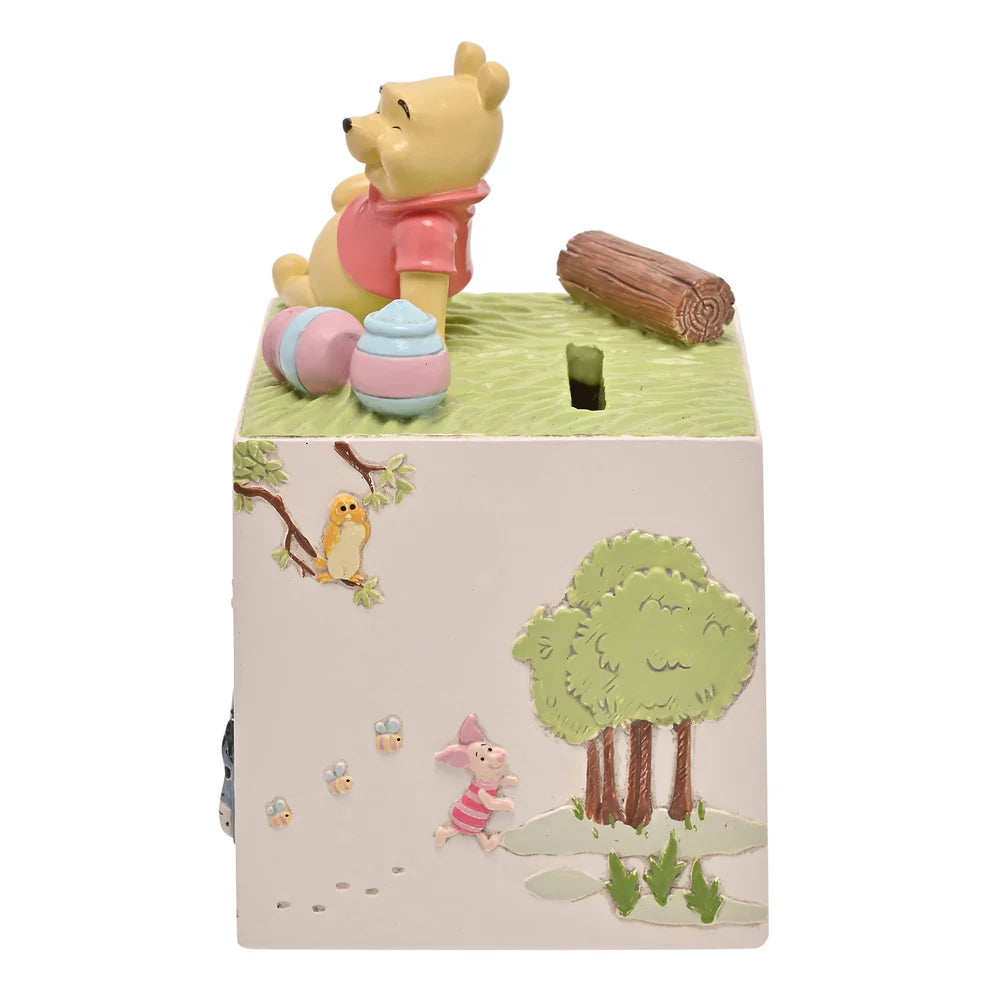 DISNEY WINNIE THE POOH & FRIENDS RESIN MONEY BOX