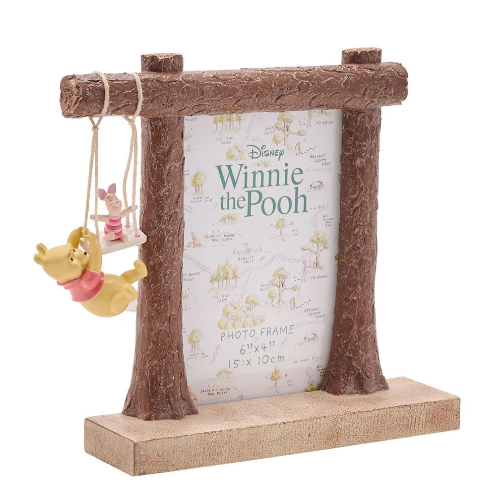 DISNEY WINNIE THE POOH & PIGLET SWING PHOTO FRAME