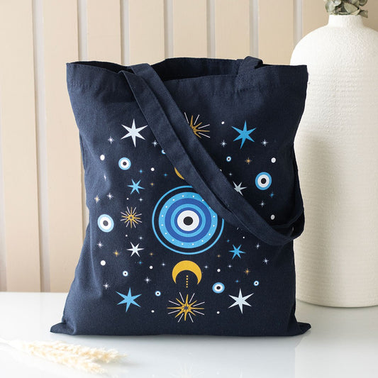 ALL SEEING EYE POLYCOTTON TOTE BAG