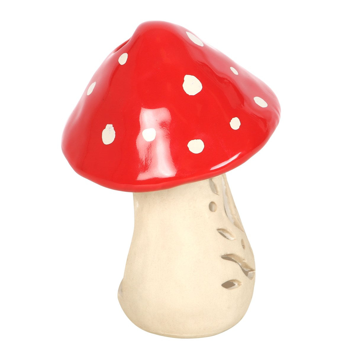 CERAMIC MUSHROOM TEALIGHT CANDLE HOLDER