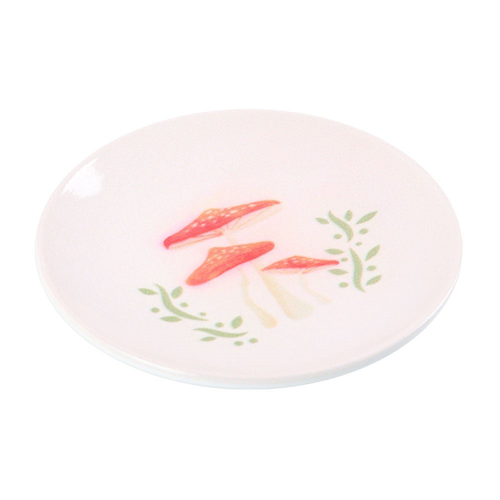 ROUND MUSHROOM TRINKET DISH