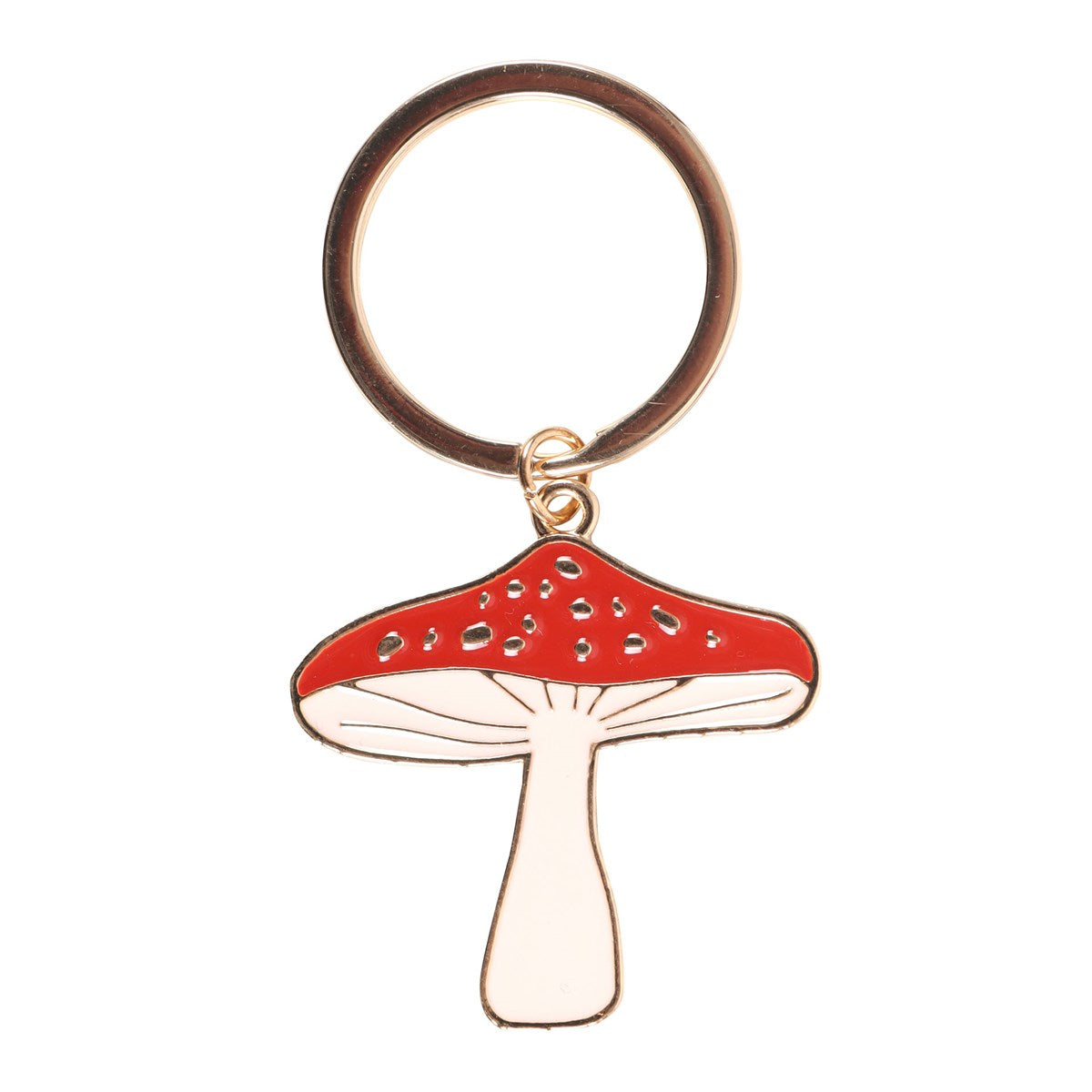 LUCKY TOADSTOOL KEYRING