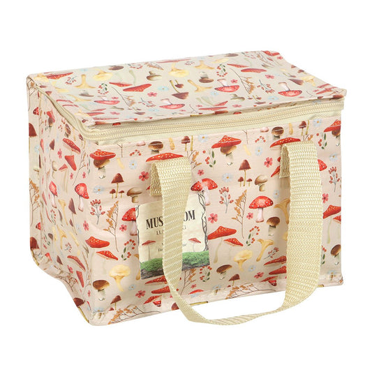 MUSHROOM PRINT LUNCH BAG