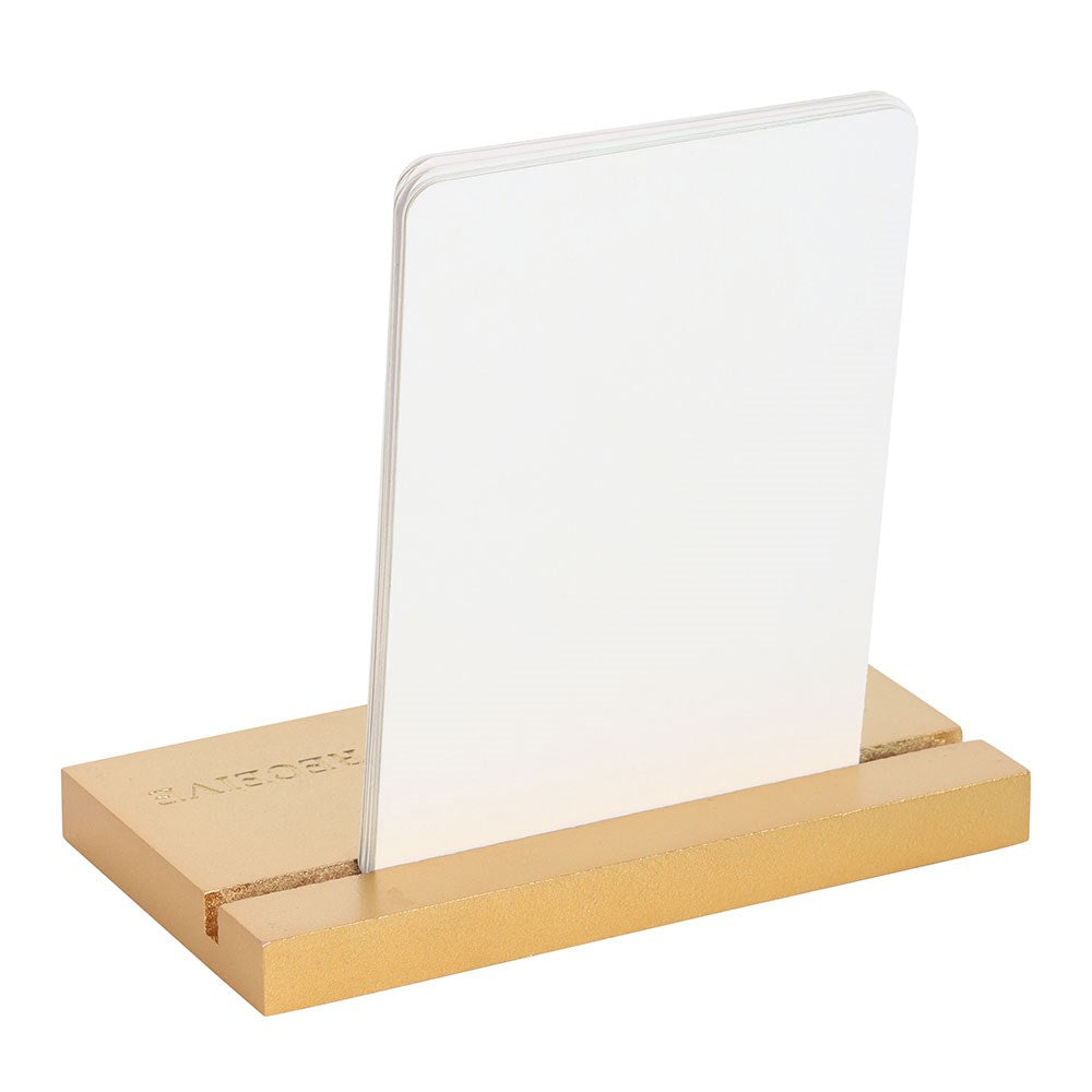 ETHEREAL AFFIRMATION CARDS WITH WOODEN STAND