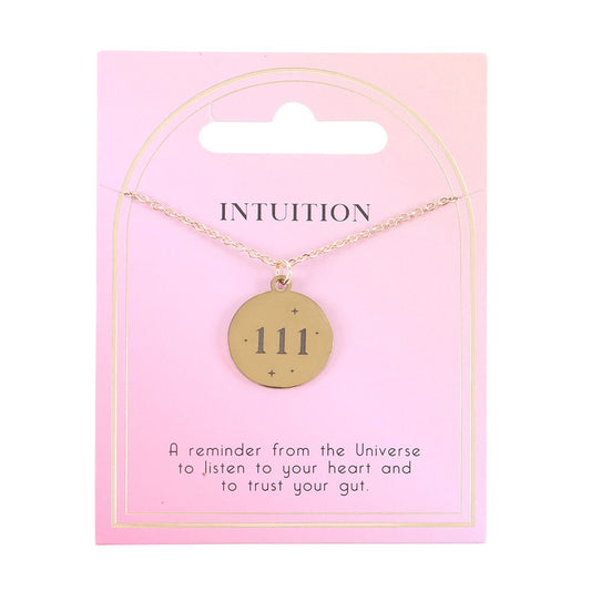 111 ANGEL NUMBER INTUITION NECKLACE