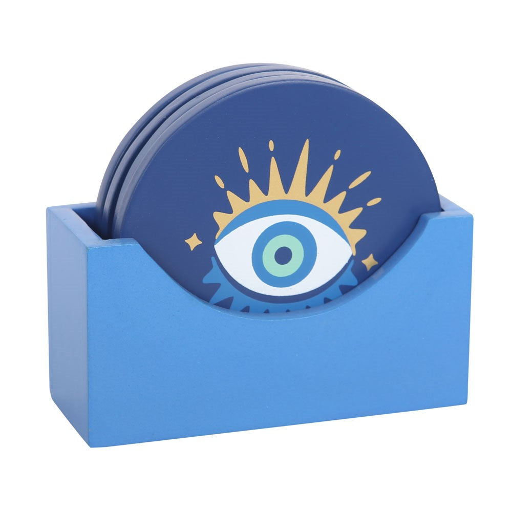 ALL SEEING EYE COASTER SET