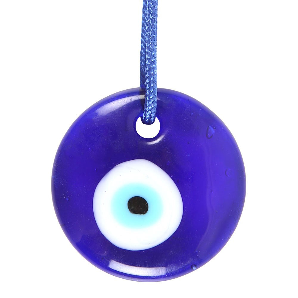 GLASS ALL SEEING EYE PROTECTION CHARM