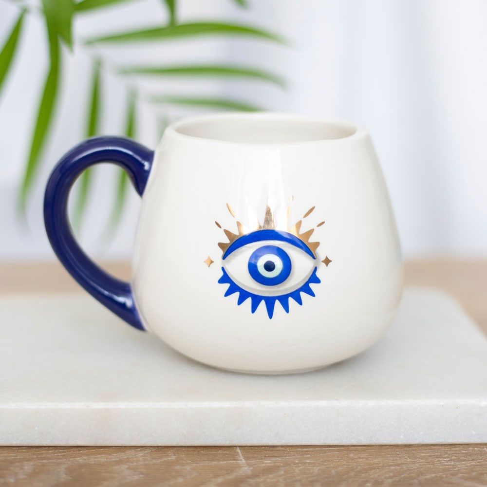 ALL SEEING EYE ROUNDED MUG