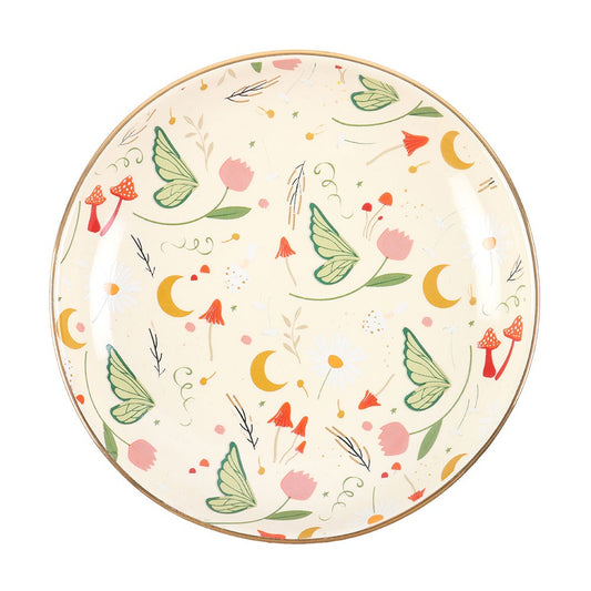 FAIRY FOLKLORE PRINT TRINKET DISH