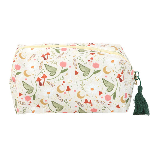 FAIRY FOLKLORE PRINT MAKEUP BAG