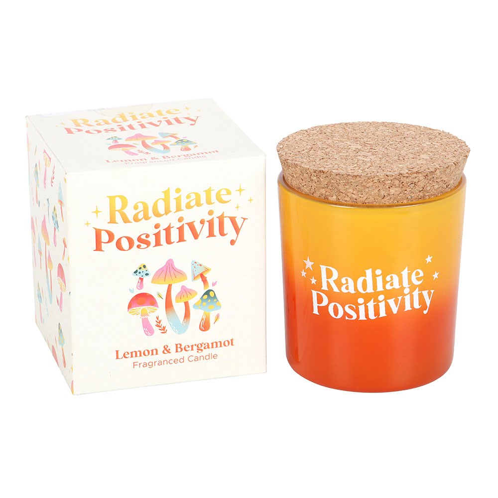 RADIATE POSITIVITY LEMON & BERGAMOT CANDLE