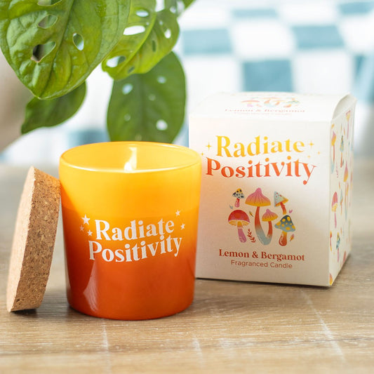 RADIATE POSITIVITY LEMON & BERGAMOT CANDLE