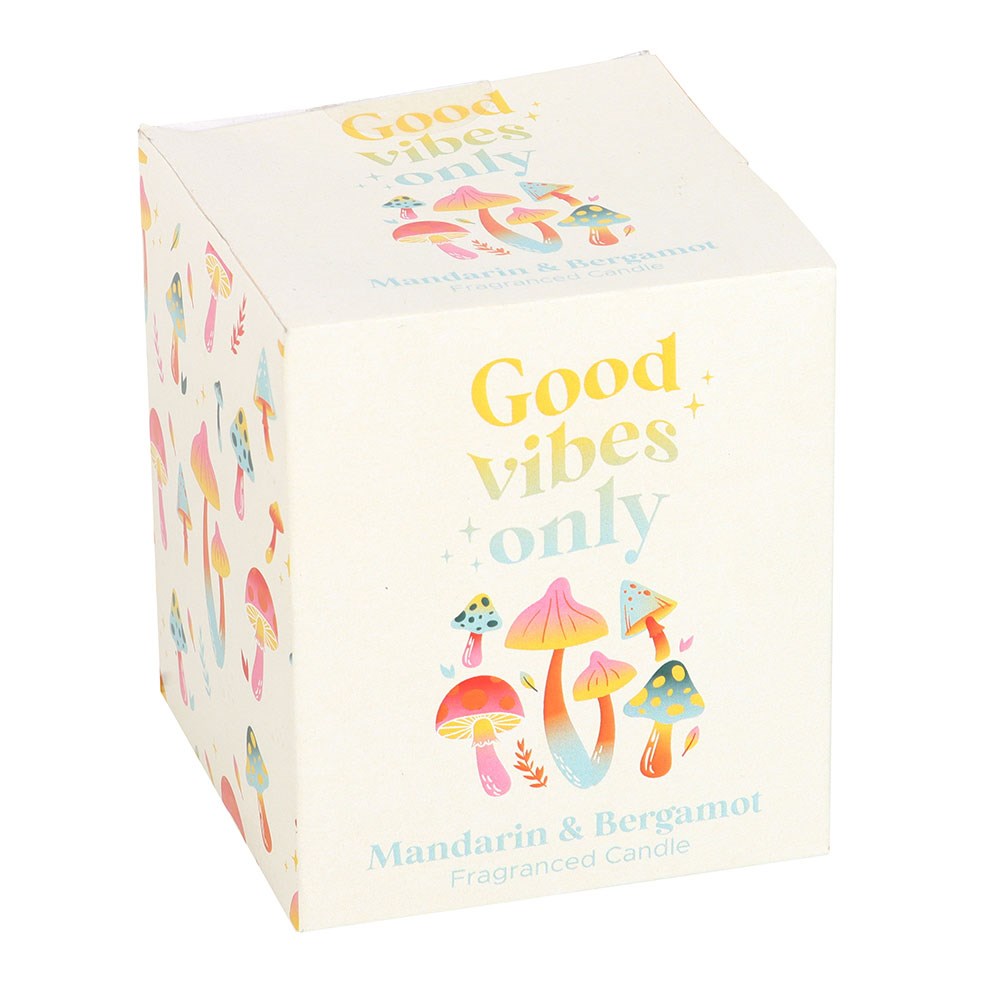 GOOD VIBES ONLY MANDARIN & BERGAMOT CANDLE