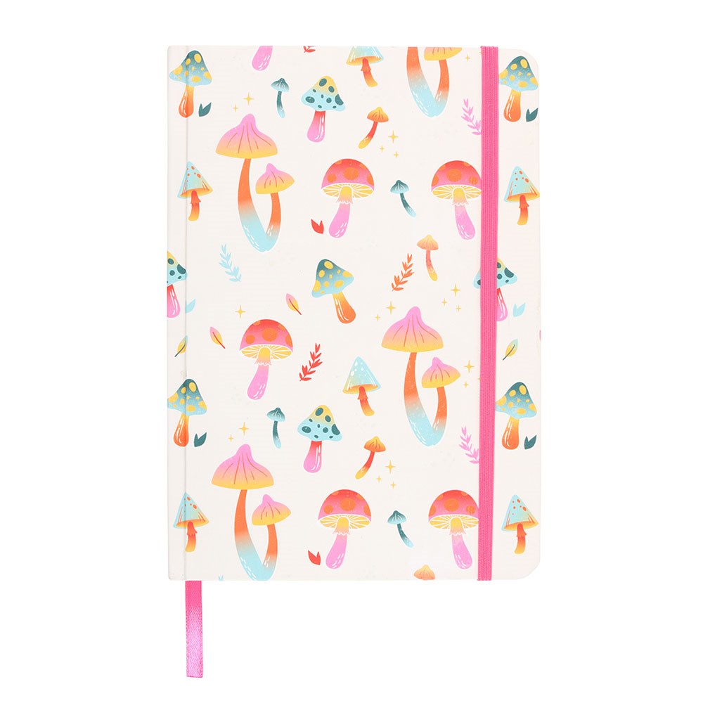 FUNKY FUNGI MUSHROOM PRINT A5 NOTEBOOK