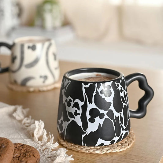 DISNEY MICKEY SHAPES MUG - CRACKLED EFFECT