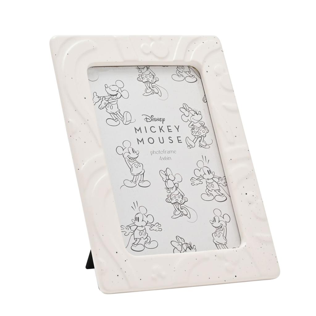 DISNEY MICKEY SHAPES EMBOSSED PHOTO FRAME 4" X 6"