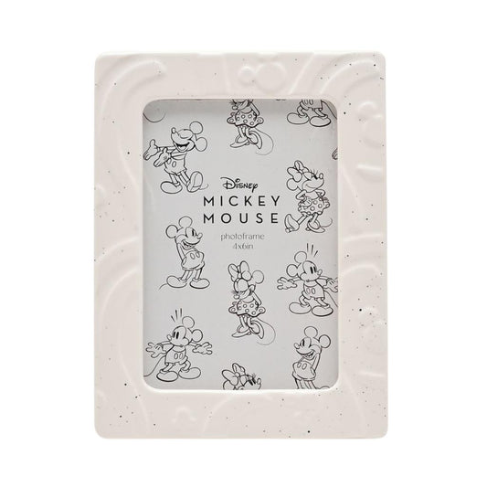 DISNEY MICKEY SHAPES EMBOSSED PHOTO FRAME 4" X 6"