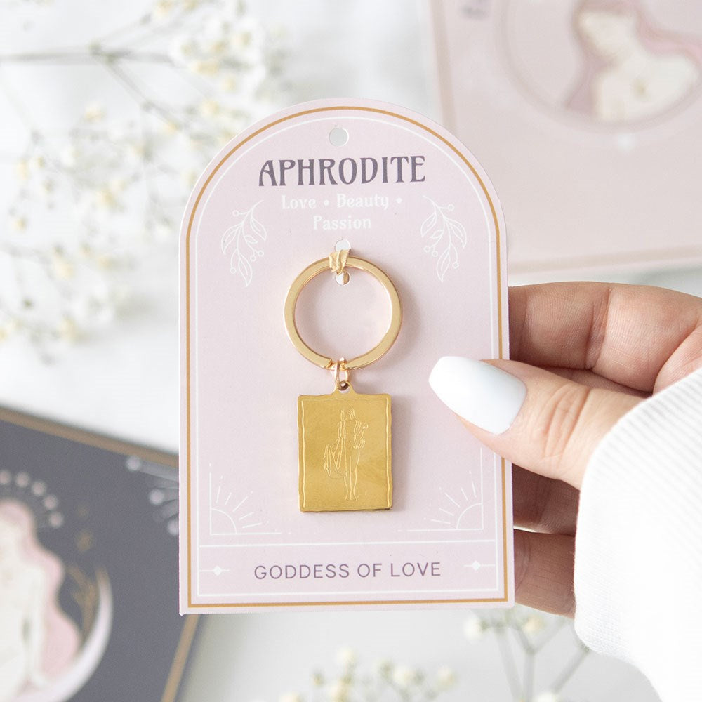 APHRODITE GODDESS TALISMAN KEYRING