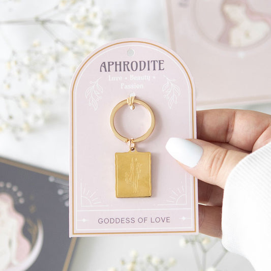 APHRODITE GODDESS TALISMAN KEYRING