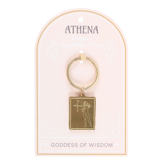 ATHENA GODDESS TALISMAN KEYRING