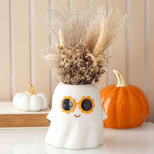 GROOVY GHOST VASE