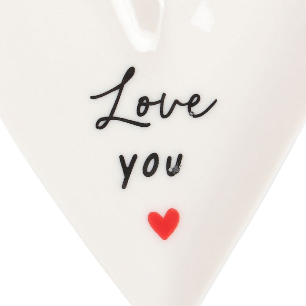 LOVE YOU HEART TRINKET DISH