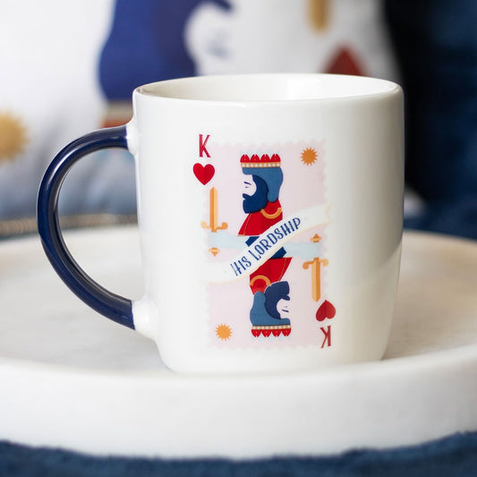 HIS LORDSHIP PLAYING CARD MUG