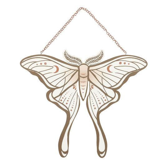 LUNA MOTH HANGING SIGN