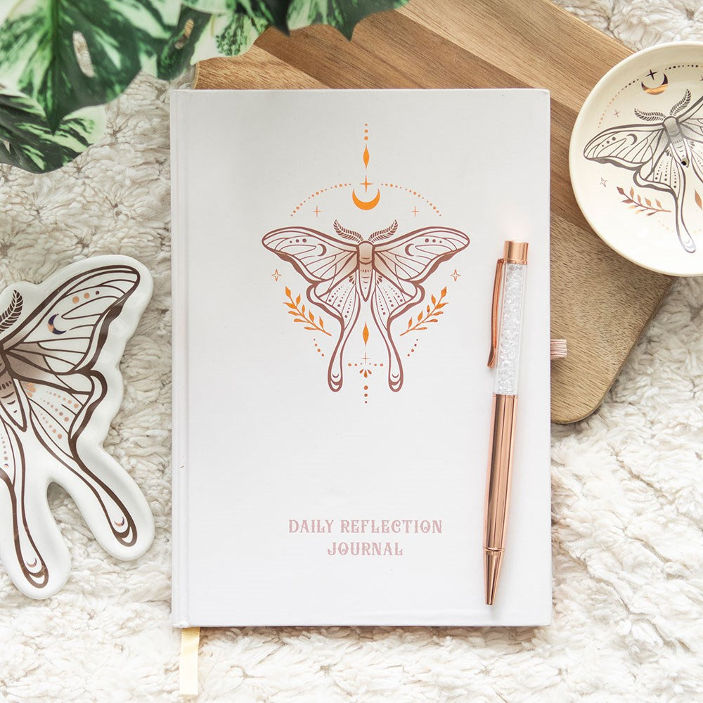 LUNA MOTH DAILY REFLECTION JOURNAL