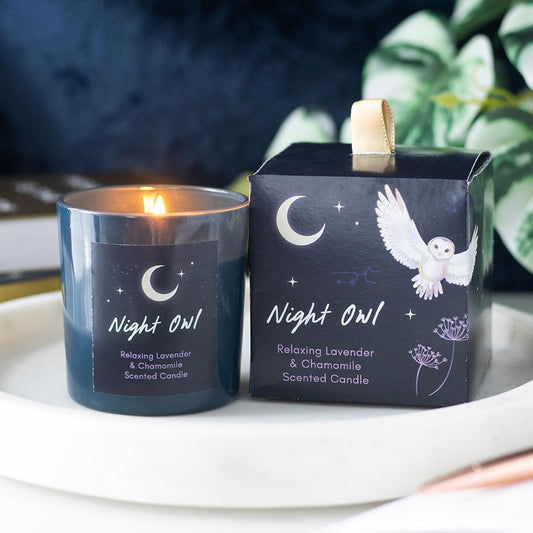 NIGHT OWL LAVENDER & CHAMOMILE CANDLE