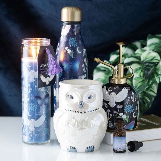 NIGHT OWL LAVENDER TUBE CANDLE