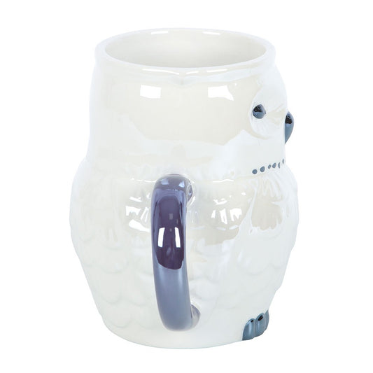 OWL SHAPED IRIDESCENT MUG
