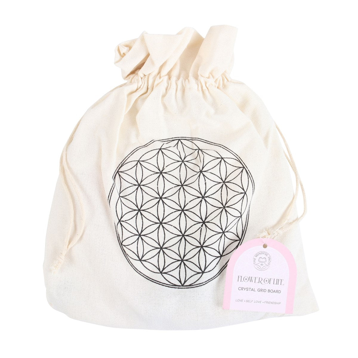 FLOWER OF LIFE CRYSTAL GRID SET