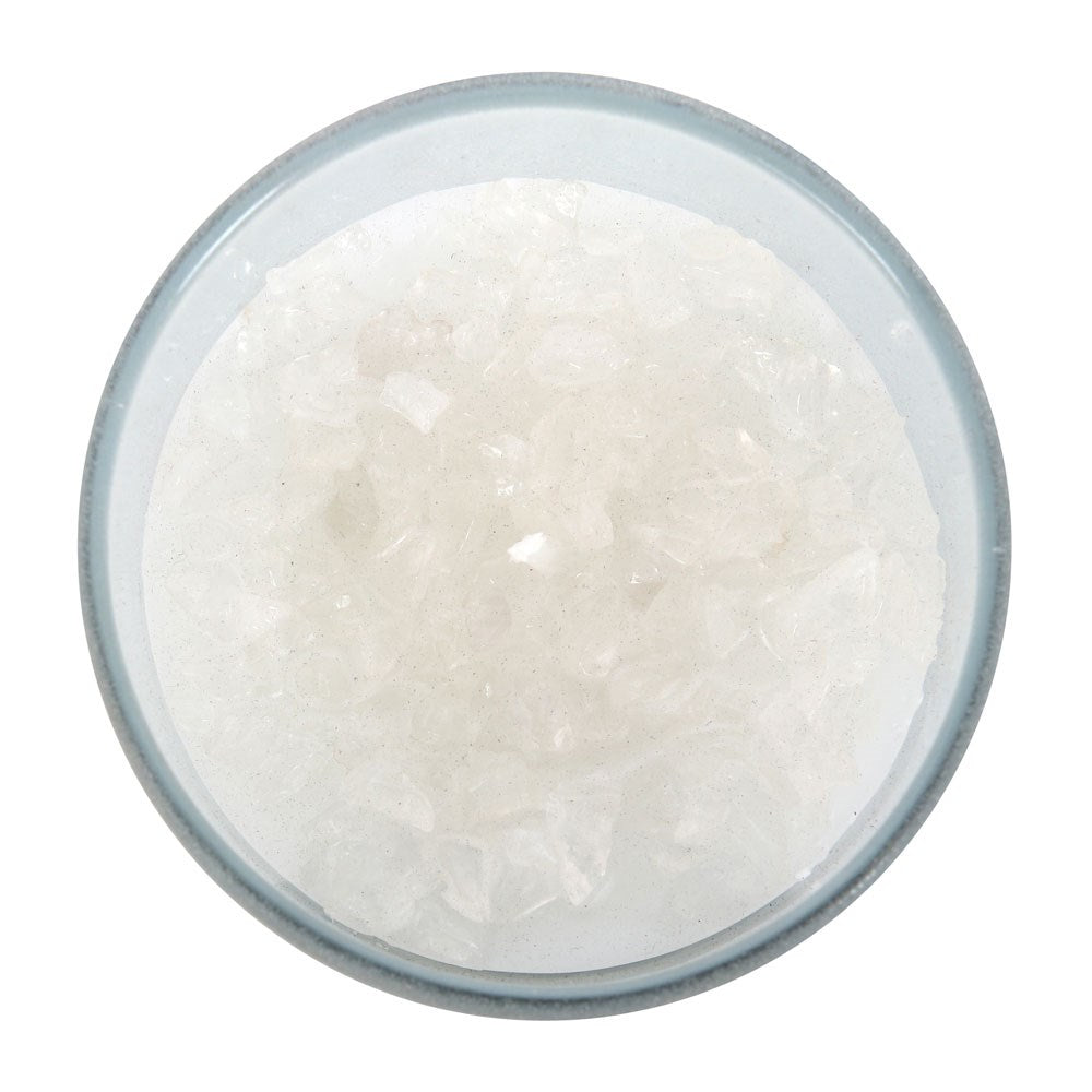 POSITIVE ENERGY WHITE SAGE CRYSTAL CHIP CANDLE