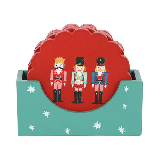 Nutcracker Coaster Set