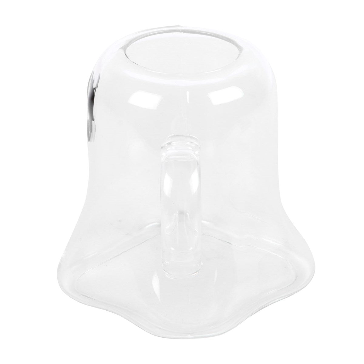 GHOST SHAPED GLASS MUG