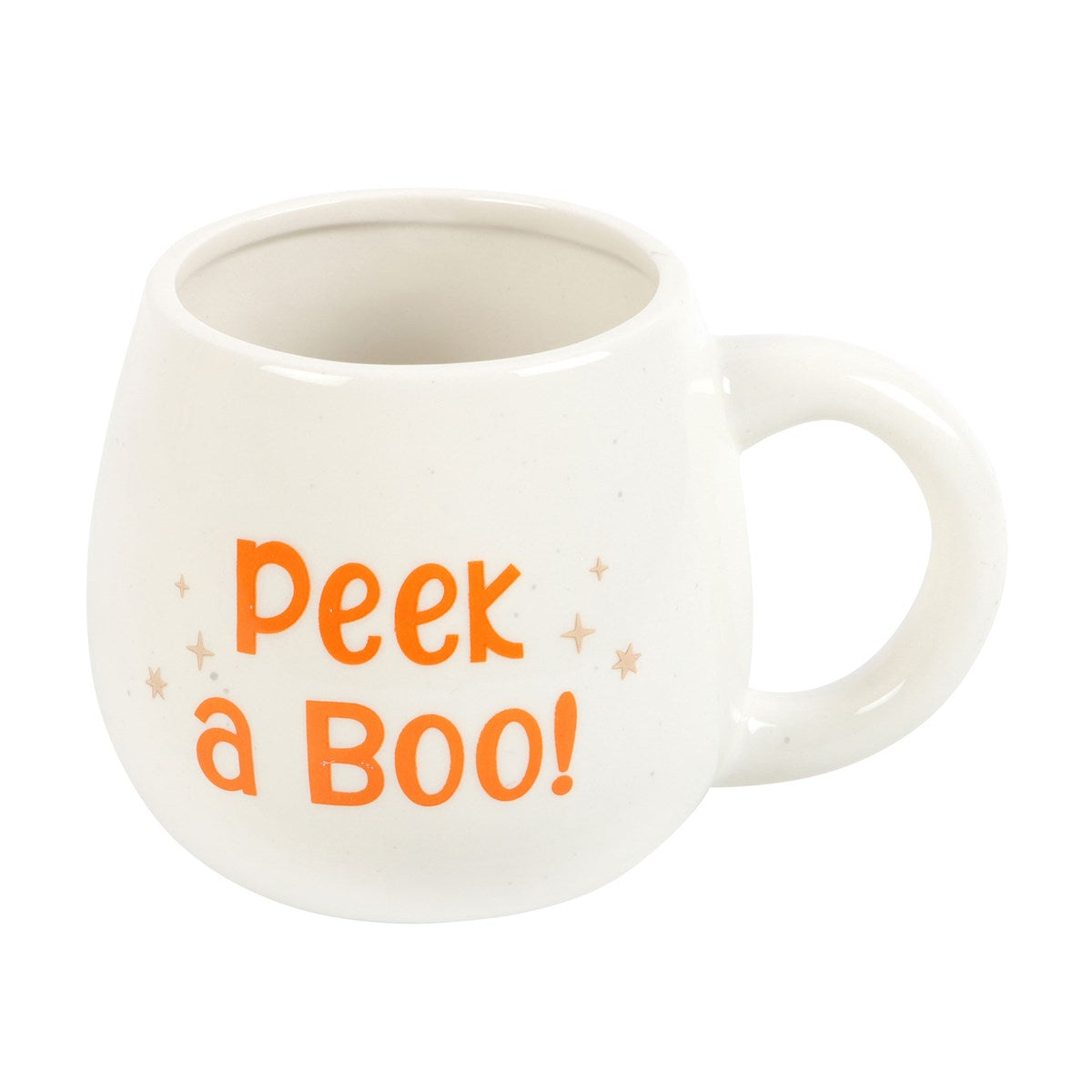 PEEKABOO GHOST ROUNDED MUG