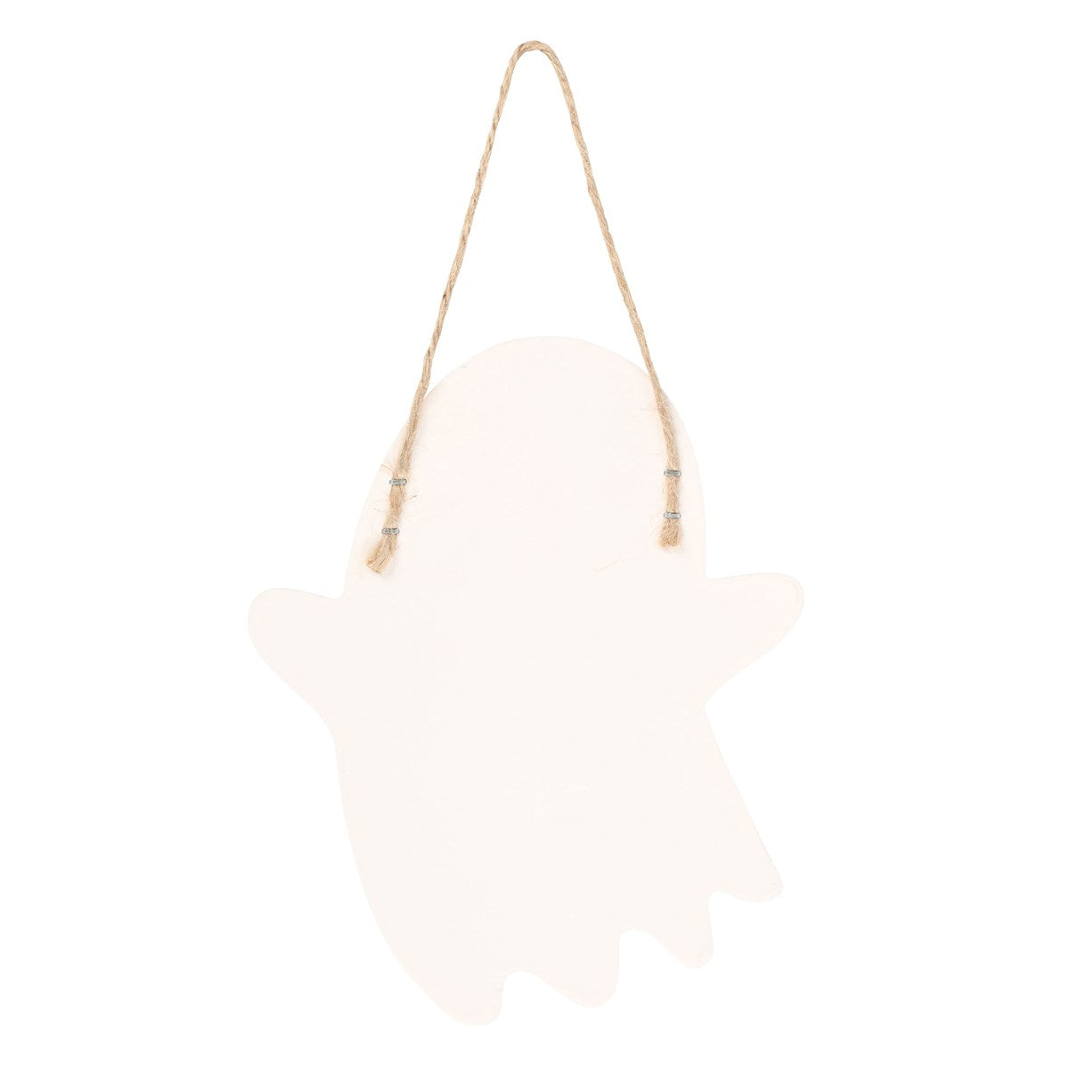 20CM GHOST SHAPED HANGING SIGN