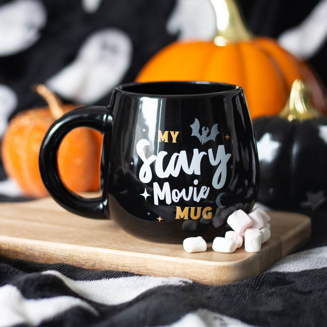 ROUNDED MY SCARY MOVIE MUG