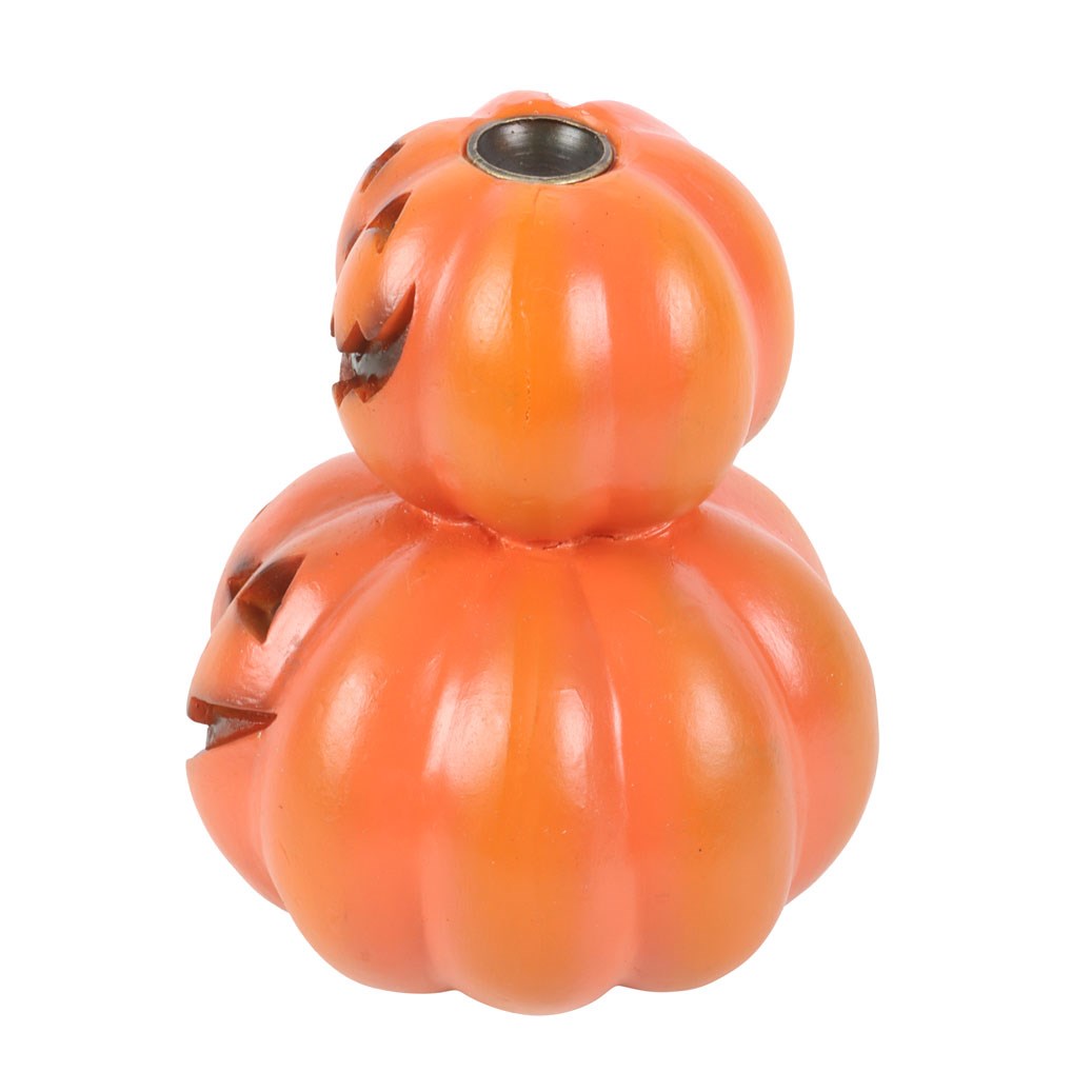 STACKED PUMPKINS BACKFLOW INCENSE BURNER