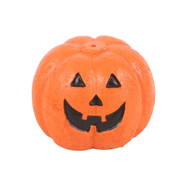 ORANGE PUMPKIN INCENSE STICK HOLDER