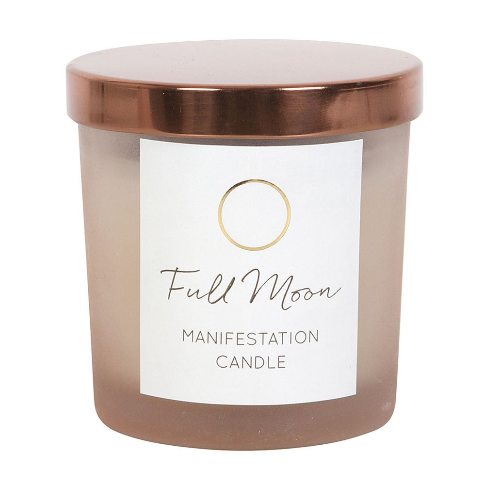 FULL MOON EUCALYPTUS CRYSTAL CHIP CANDLE